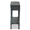Baxton Studio Garvey French Provincial Dark Blue Gray Wood 3-Drawer Entryway Console Table 179-11329-Zoro - alternate 3